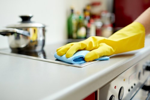 Clean and refreshed furniture after upholstery cleaning in Neasden